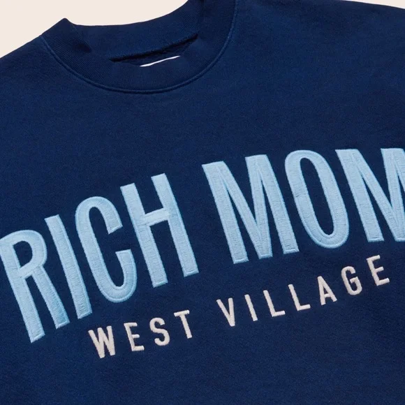 Tinx Rich Mom West Village Crewneck Sweatshirt - Picture 4 of 8